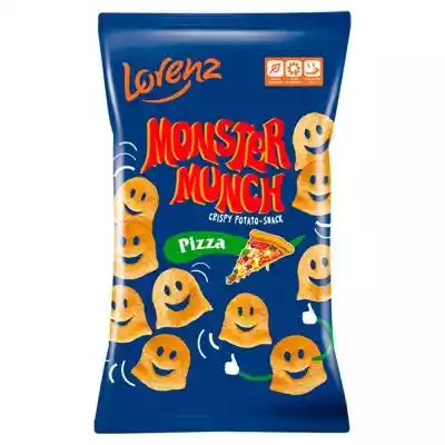         Monster Munch                    produkt wegetariański            na oleju słonecznikowym            bez wzmacniaczy smaku    
