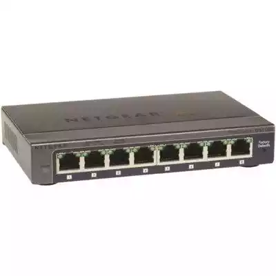 Netgear Switch Unmanaged Plus 8xGE - GS1 Sprzęt komputerowy/Sieci komputerowe/Sieci przewodowe/Switche