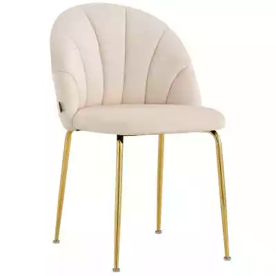 Krzesło Glamour beżowe C-905 / welur, zł Meble > Krzesła > Krzesła Glamour