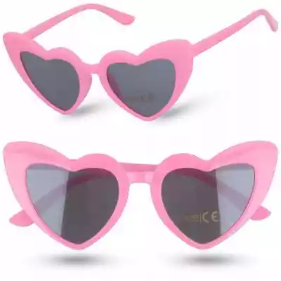Okulary przeciwsłoneczne serca dla dziec Allegro/Moda/Odzież, Obuwie, Dodatki/Galanteria i dodatki/Okulary przeciwsłoneczne
