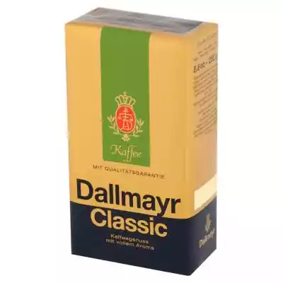         Dallmayr                Sztuka palenia kawy firmy Dallmayr pozwala stworzyć z wyselekcjonowanych gatunków kaw najwyższej jakości produkt. Proces prażenia z zachowaniem pełnego aromatu nadaje kawie Dallmayr Classic jej intensywny i aromatyczny smak. Perfekcyjnie skomponowana kawa,  