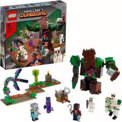 LEGO Minecraft 21176 Postrach Dżungli Podobne : W dżungli. Zwierzęta i ich dzieci - 665439