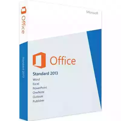 Microsoft Office 2013 Standard funkcji