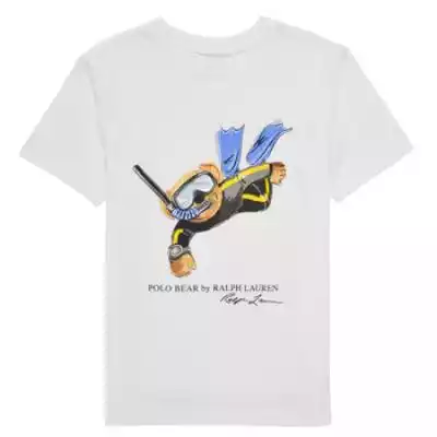 T-shirty z krótkim rękawem Dziecko Polo Ralph Lauren  PITAY  Biały Dostępny w rozmiarach dla chłopców. 12 lat.