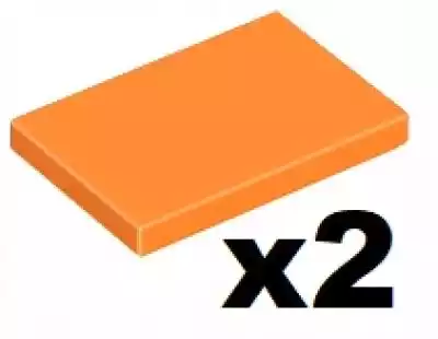 Lego 26603 Tile 2x3 Pomarańczowy 2 szt. Nowa