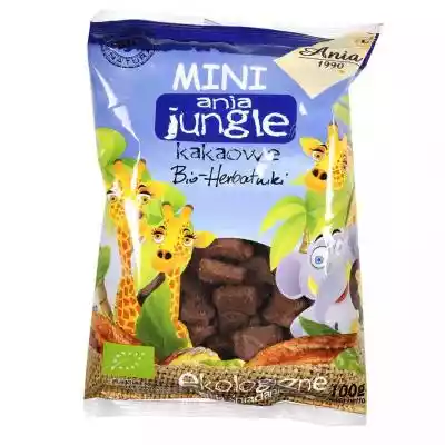 Ania - Bio herbatniki - płatki śniadanio Podobne : Cookie Place Herbatniki Petit Beurre w czekoladzie 125 g - 872107