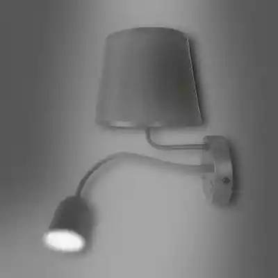 Lampa Maja 2536 K1 to lampa,  która doskonale dopasuję się do wystroju wnętrza. Jakość lampy łączy ze sobą funkcjonalność i efektowny wygląd. Stylowa i nowoczesna lampa będzie idealnym dodatkiem. Posiada dwa źródła światła- górne z abażurem z gwintem E27 i dolne- światło LED. Wykonana z me