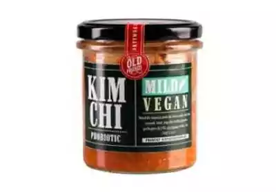 OLD FRIENDS Kimchi Vegan Mild 300 g Świeże > Warzywa > Surówki, kiszonki, sałatki