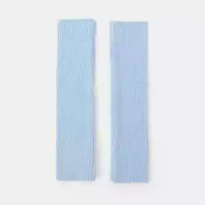 Sinsay - Rękawiczki mitenki - Niebieski Podobne : Rękawiczki mitenki kabaretki czarne bez palców - 368105