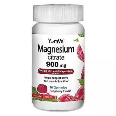 Yum-V's Cytrynian magnezu Yum-V, 900 mg, Podobne : Health Aid Cytrynian 100mg, 100 tabletek - 2712388