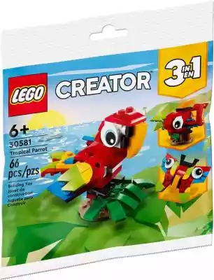 LEGO Klocki Creator 30581 Tropikalna pap Podobne : Lego Creator 31105 Sklep z zabawkami Koszalin - 3066644
