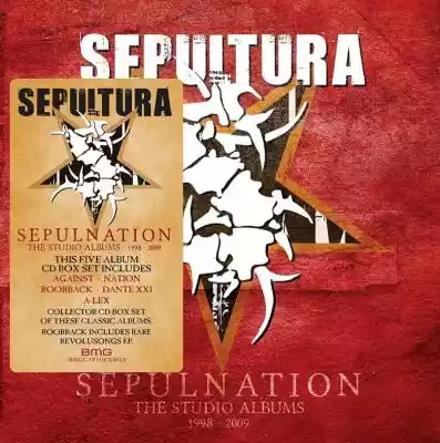 Sepultura Sepulnation Studio Albums 1998 Podobne : Sepultura Sepulnation Studio Albums 1998-2009 CD - 1185310