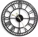 Cross-age Duży zewnętrzny zegar wewnętrzny, Vintage Classic Duży metalowy żelazny zegar ścienny Rustykalny zegar cyfr rzymskich Salon Wystrój domu ...