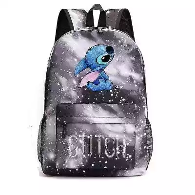 Plecak Stitch czarny gwiaździste niebo duża pojemność student tornister przypływ