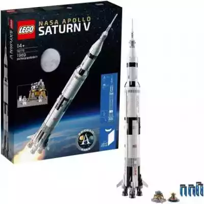 LEGO Ideas 92176 Rakieta NASA Apollo Sat Podobne : HGL Saturn szlam 60g - 677394