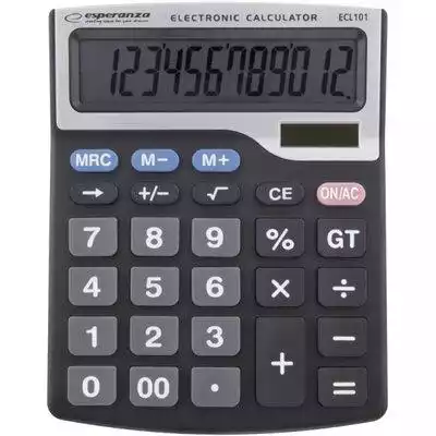 Kalkulator biurkowy Esperanza ECL101 klawisze