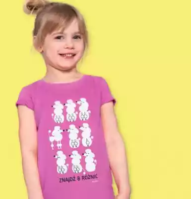 T-shirt z krótkim rękawem dla dziewczynk
