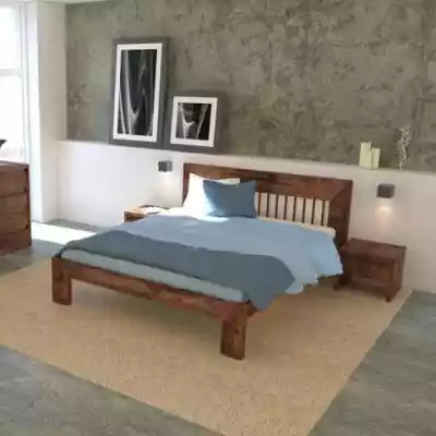 Wysokiej jakości łóżko Kiruna Ekodom drewniane. Wygodne i komfortowe w użytkowaniu.