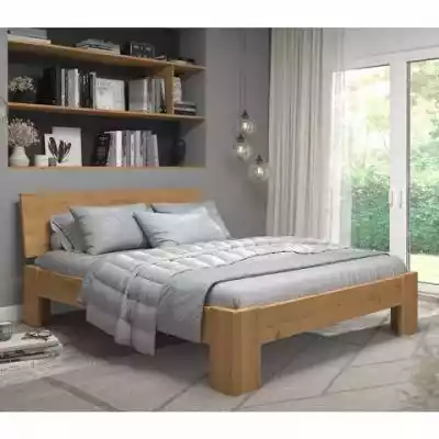 Solidne i stylowe łóżko Bergamo Ekodom wykonane z wysokiej jakości drewna w wielu wybarwieniach do wyboru.