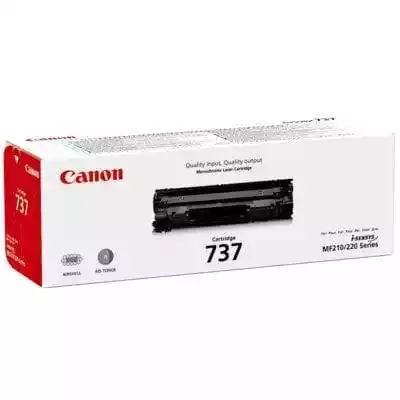 Toner CANON CRG-737BK Podobne : Canon PFI-102BK nabój z tuszem Oryginalny Czarny 0895B001 - 401600