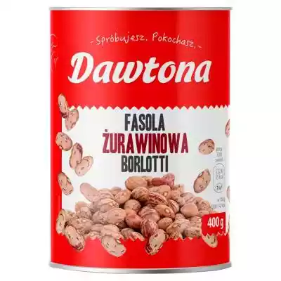 Dawtona Fasola żurawinowa Borlotti 400 g Podobne : Dawtona - Sos pomidorowy ze śmietaną - 223360