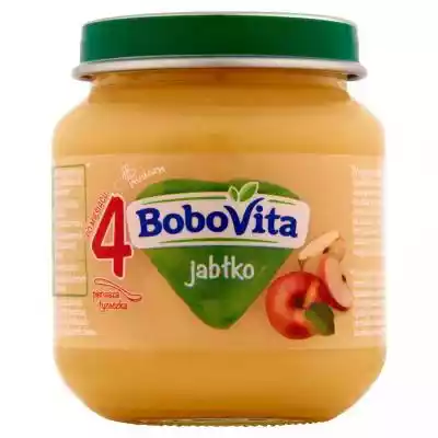 BoboVita - Przecier jabłko po 4 miesiącu Podobne : BoboVita Porcja zbóż Owsianka bezmleczna z ryżem po 6 miesiącu 170 g - 850985