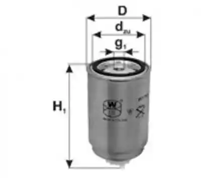 Filtr paliwa puszkowy Case, New Holland Podobne : Dodatki do paliwa ERC ADDITIV Power zimowy dodatek do diesla SCERC-53-0180-04 - 839906