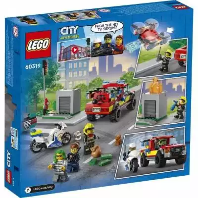 Lego City 60319 Akcja strażacka i policy Podobne : LEGO City Akcja strażacka i policyjny pościg 60319 - 1408863
