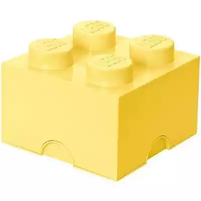 Pojemnik na LEGO klocek Brick 4 Jasnożół Podobne : Lego 60849 4514195 Pistolet blaste jasny szary New - 3150243