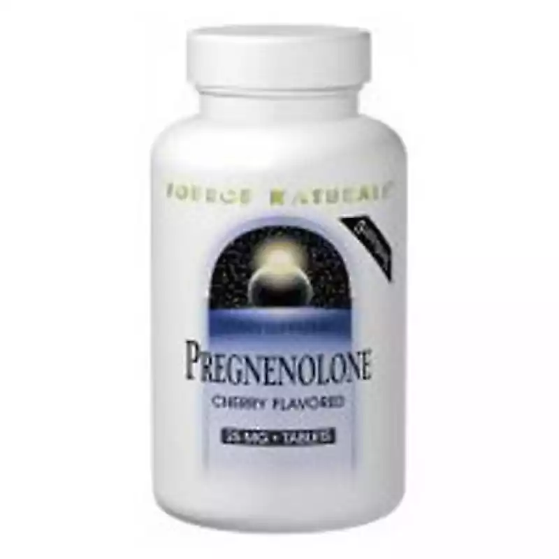 Source Naturals Pregnenolone, 25 mg, 120 tabletek (opakowanie po 4)  ceny i opinie