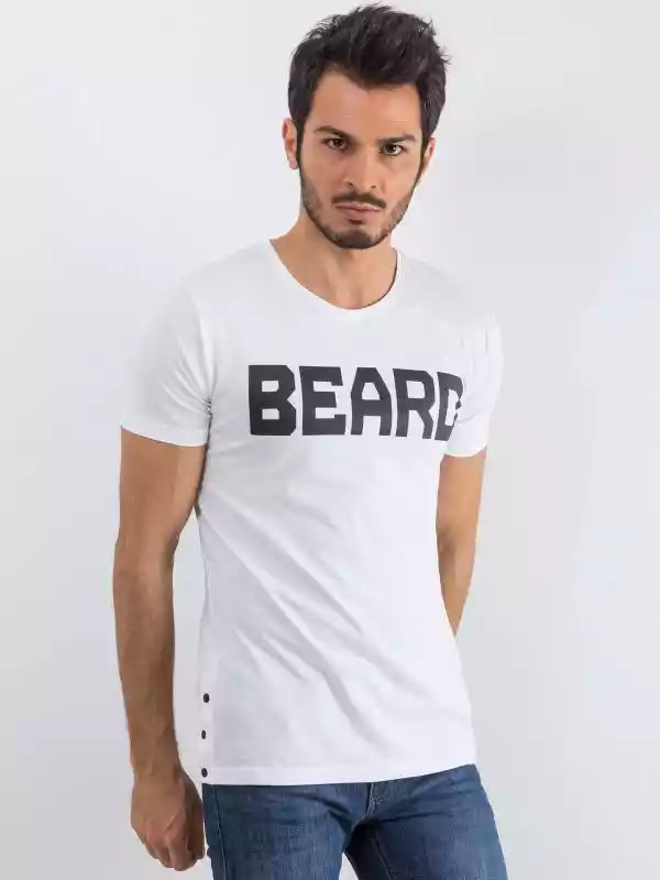 T-shirt T-shirt męski biały Merg ceny i opinie