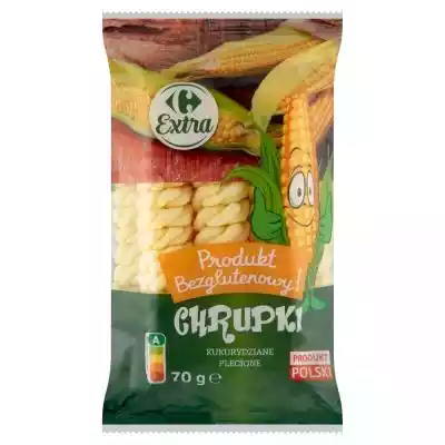 Carrefour Extra Chrupki kukurydziane ple chipsy i chrupki