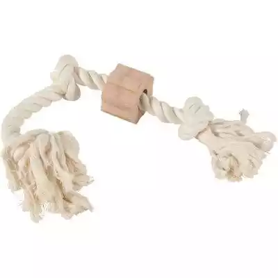 Zabawka sznurowa ZOLUX Wild 51 cm to zabawka dla psów wykonana z z drewna bukowego i naturalnego włókna....