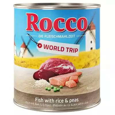 Pozwól swojemu psu odkrywać lokalne specjalności,  porwij go w podróż dookoła świata z Rocco! Linia karm mokrych Rocco Podróże zabierze Twojego psa w kulinarną wyprawę przez różne smaki kuchni międzynarodowej. Tym razem Twój pupil spędzi kilka chwil na Półwyspie Iberyjskim: lekka ryba,  do