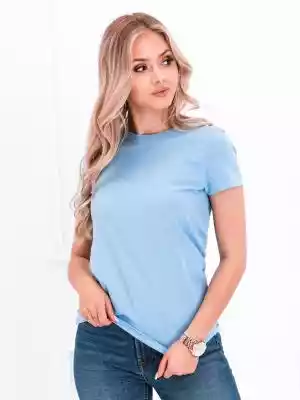 T-shirt damski basic 001SLR - błękitny
  Podobne : T-shirt damski z błyszczącym nadrukiem T-LINKI - 27167