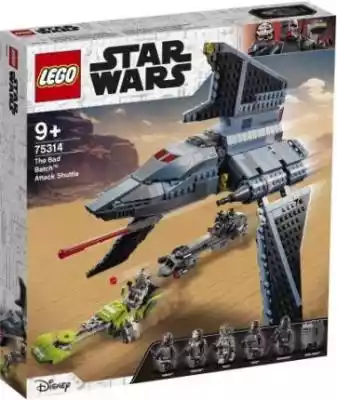 LEGO Star Wars 75314 Prom Szturmowy Pars Klocki