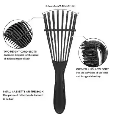 Mssugar Detangler Hair Brushes Set For C Podobne : Mssugar Hair Toupee For Men Bangs Hair Wig Piece Trimmable Adhesive Hairpiece Natural - 2734038
