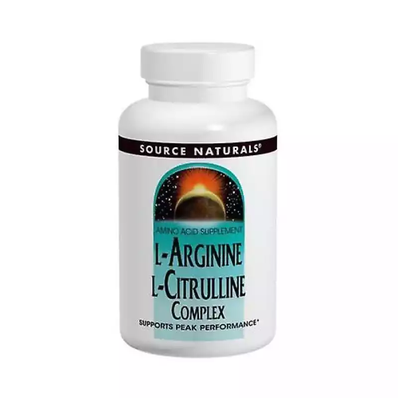 Source Naturals L-Arginine L-Citrulline Complex, 60 tabletek (opakowanie 4)  ceny i opinie