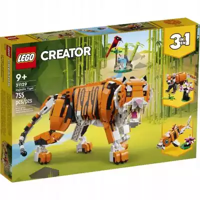 Lego CREATOR31129 Majestatyczny Tygrys Allegro/Dziecko/Zabawki/Klocki/LEGO/Zestawy/Pozostałe serie/Hero Factory