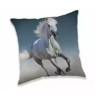 Poszewka na poduszkę White horse, 40 x 4 Tekstylia domowe > Jaśki dekoracyjne > Poduszki dziecięce
