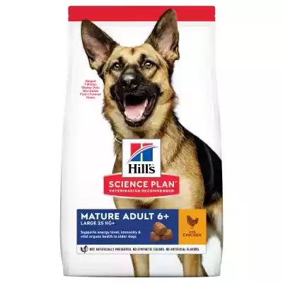 Hill's Canine Mature Adult 6+ Large Bree Psy / Karma sucha dla psa / Hill's Science Plan / Senior