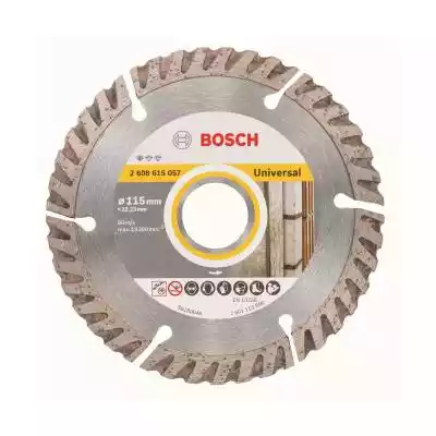 Tarcza diamentowa 115 x 22.23 mm BOSCH Podobne : Bosch jedna Tarcza Do Wszystkiego 125/1,6mm X-lock - 1914165