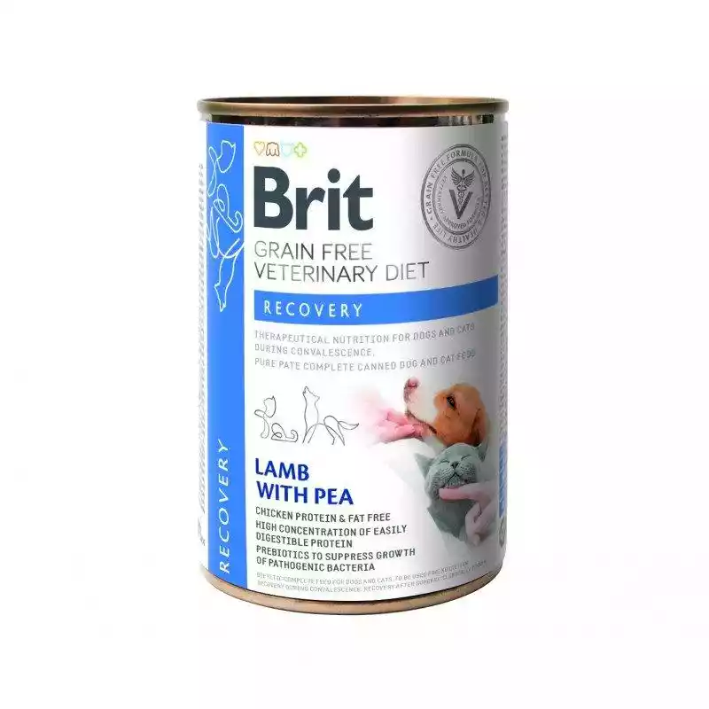 BRIT Grain Free Vet Diets Dog & Cat Recovery - mokra karma dla psa i kota - 400 g Brit ceny i opinie