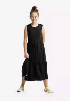 Długa sukienka dziewczęca w prążek G-NIL modzie