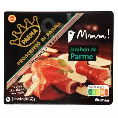 Auchan - Szynka parmeńska z Parmy Produkty świeże/Wędliny i garmażerka/Wędliny świata