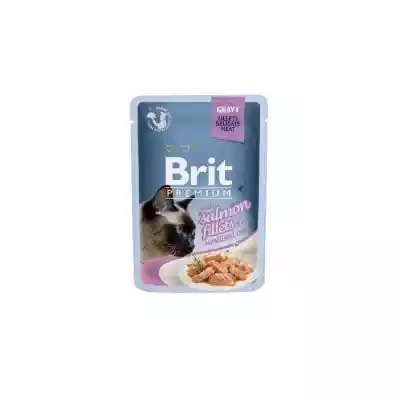 BRIT Premium Sterilised Gravy Fillets Sa Podobne : BRIT Premium Sterilised Gravy Fillets Salmon - mokra karma dla kota - 85 g - 88341