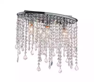 Ideal Lux - Lampa sufitowa kryształowa 3 Światła / Oświetlenie wewnętrzne / Pomieszczenia / Salon i sypialnia / Lampy sufitowe