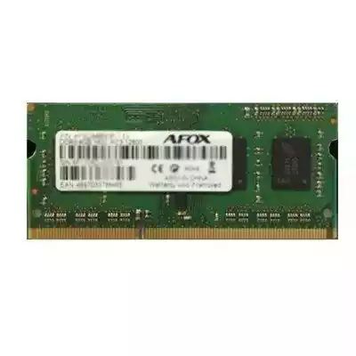 AFOX SO-DIMM DDR3 4G 1600Mhz Podobne : AFOX Pamięć SO-DIMM DDR3 8G 1600Mhz LV 1,35V - 391330