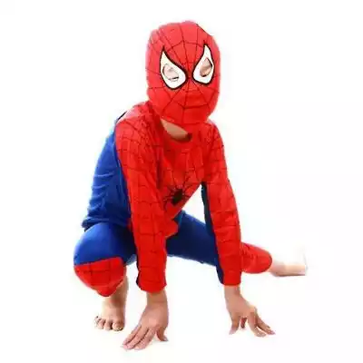 Antemall Halloween Kids Boy Spiderman Ko Podobne : Spiderman Mask Halloween Kostium Cosplay Balaclava Hood Adult Kids (czarny / czerwony) czarny/czerwony black - 2723866