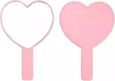 Xceedez Ręczne lusterko podróżne w kszta Podobne : Xceedez Ręczne lustro z uchwytem, do makijażu toaletowego Home Salon Travel Use (kwadrat) Pink - 2819510